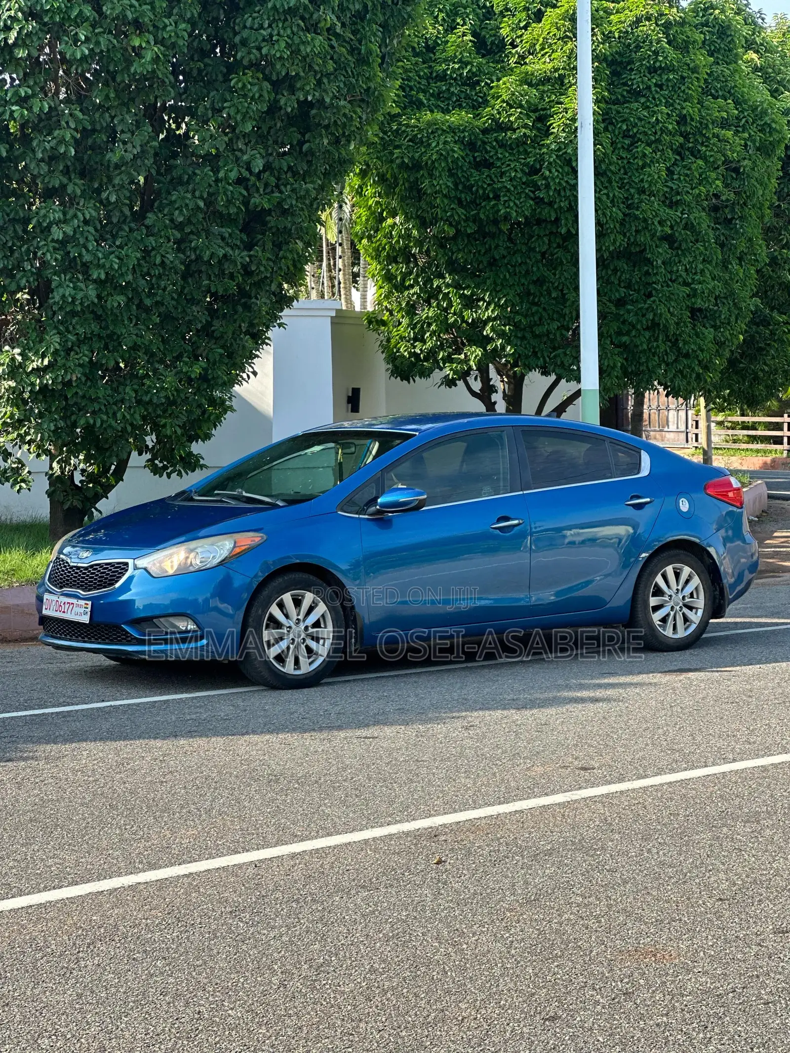 Kia Forte EX Sedan 2014 Blue