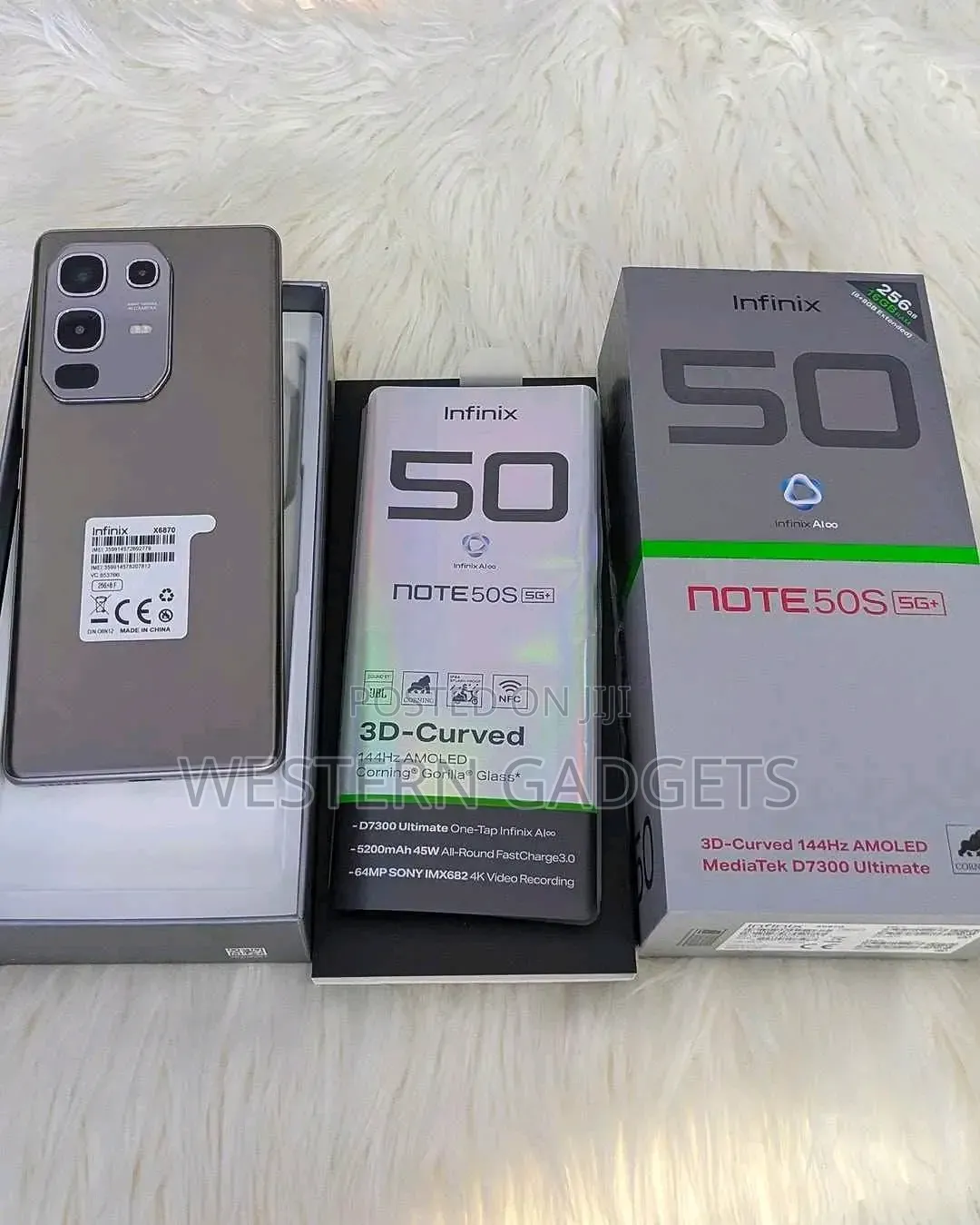 New Infinix Note 50s 256 GB Silver