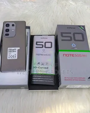 New Infinix Note 50s 256 GB Silver