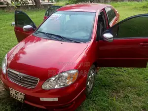 Toyota Corolla S 2007 Red