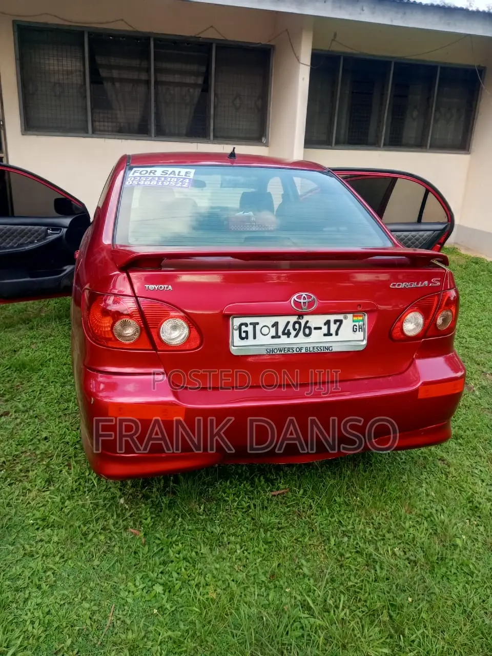 Toyota Corolla S 2007 Red