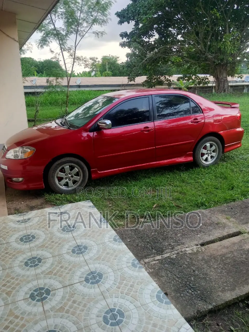 Toyota Corolla S 2007 Red