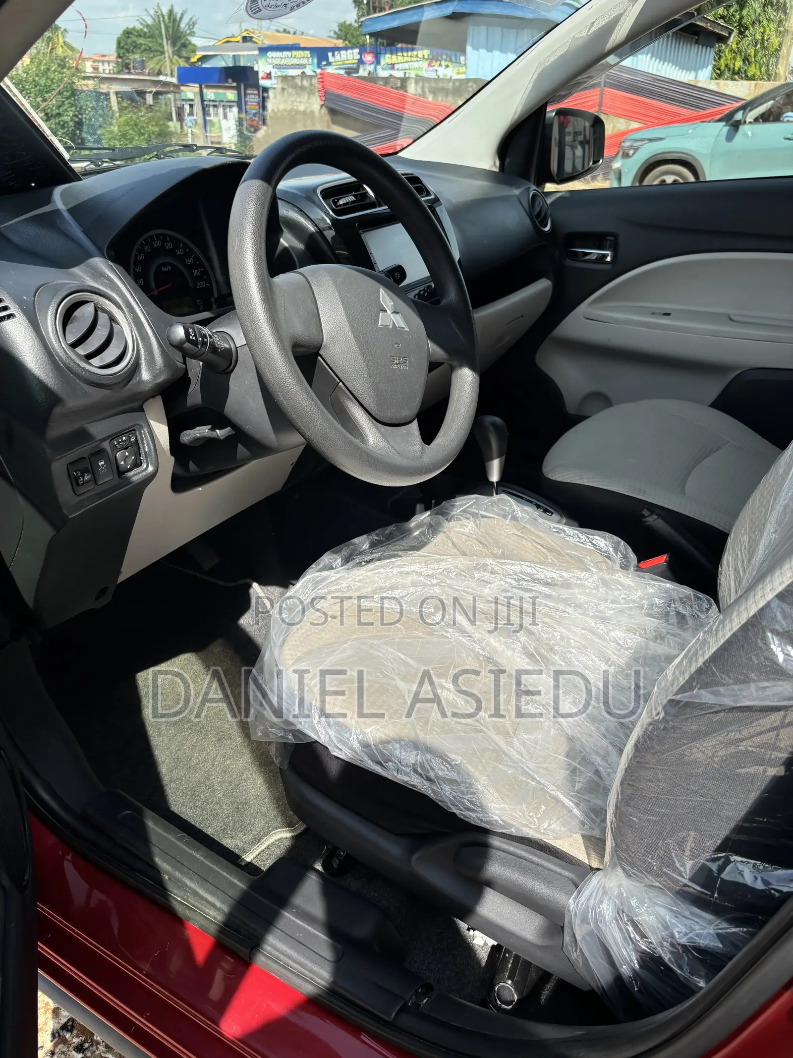 Mitsubishi Mirage 2013 Red