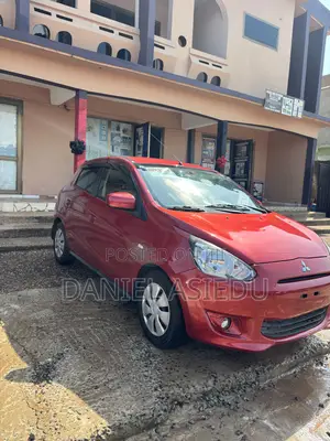 Mitsubishi Mirage 2013 Red