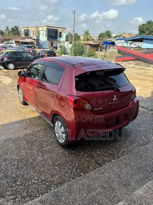 Mitsubishi Mirage 2013 Red