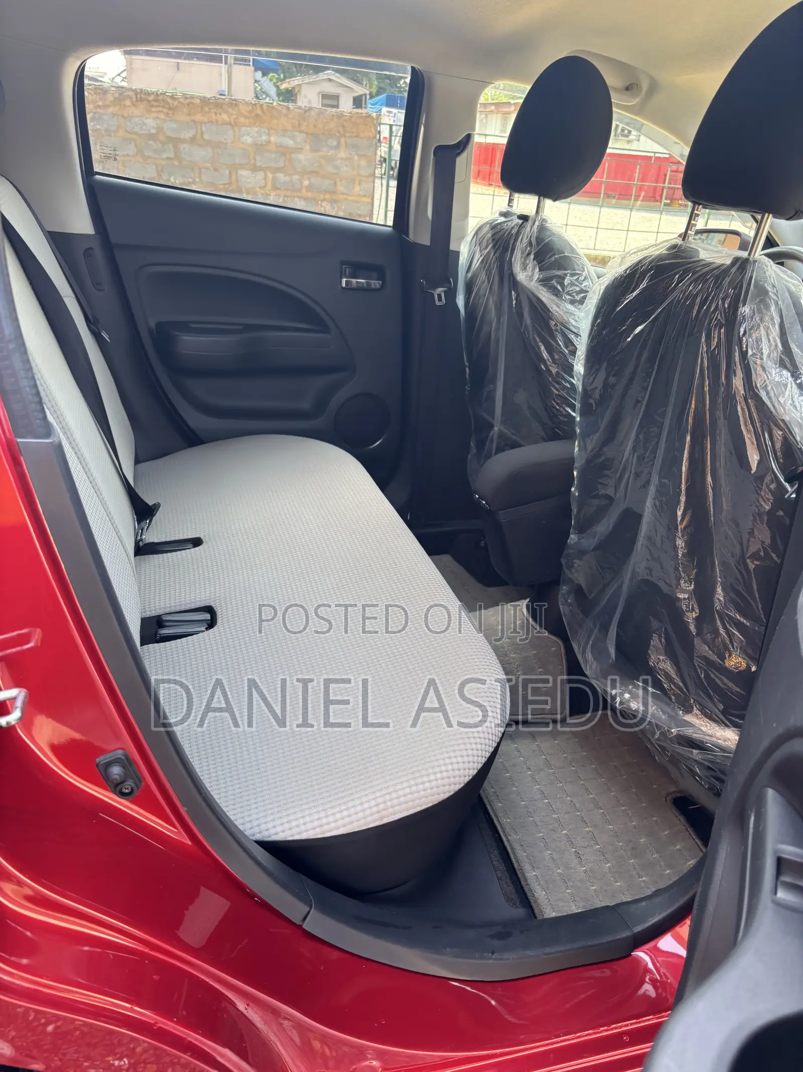 Mitsubishi Mirage 2013 Red