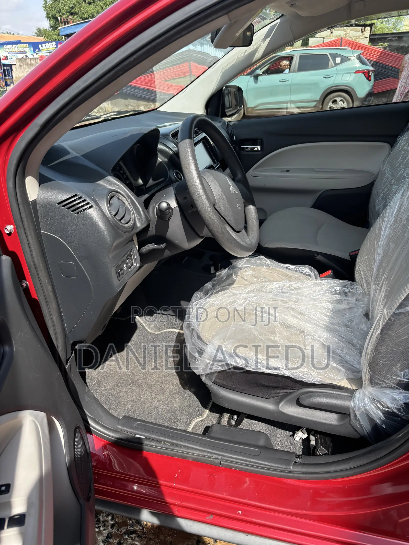 Mitsubishi Mirage 2013 Red