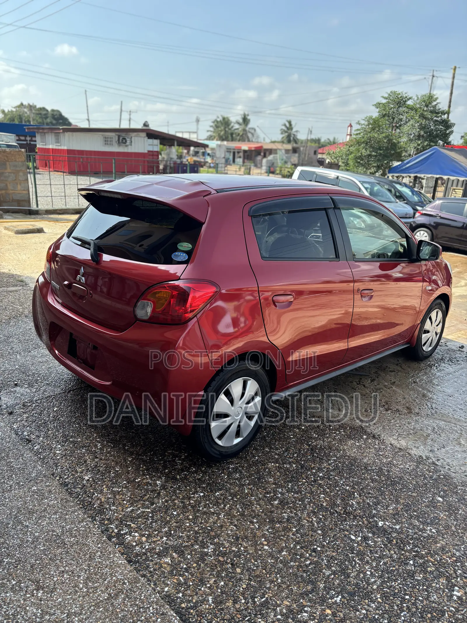 Mitsubishi Mirage 2013 Red
