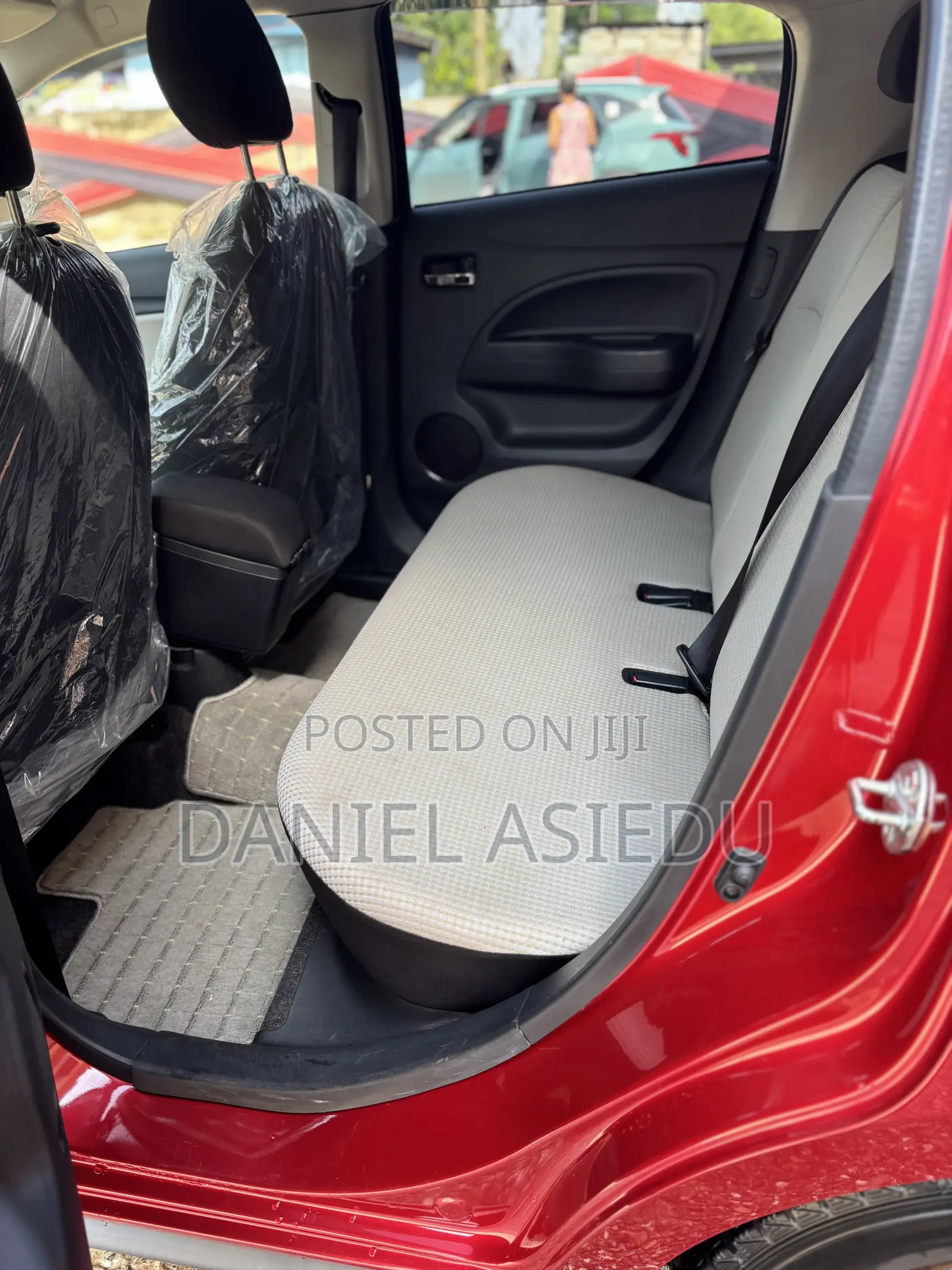 Mitsubishi Mirage 2013 Red