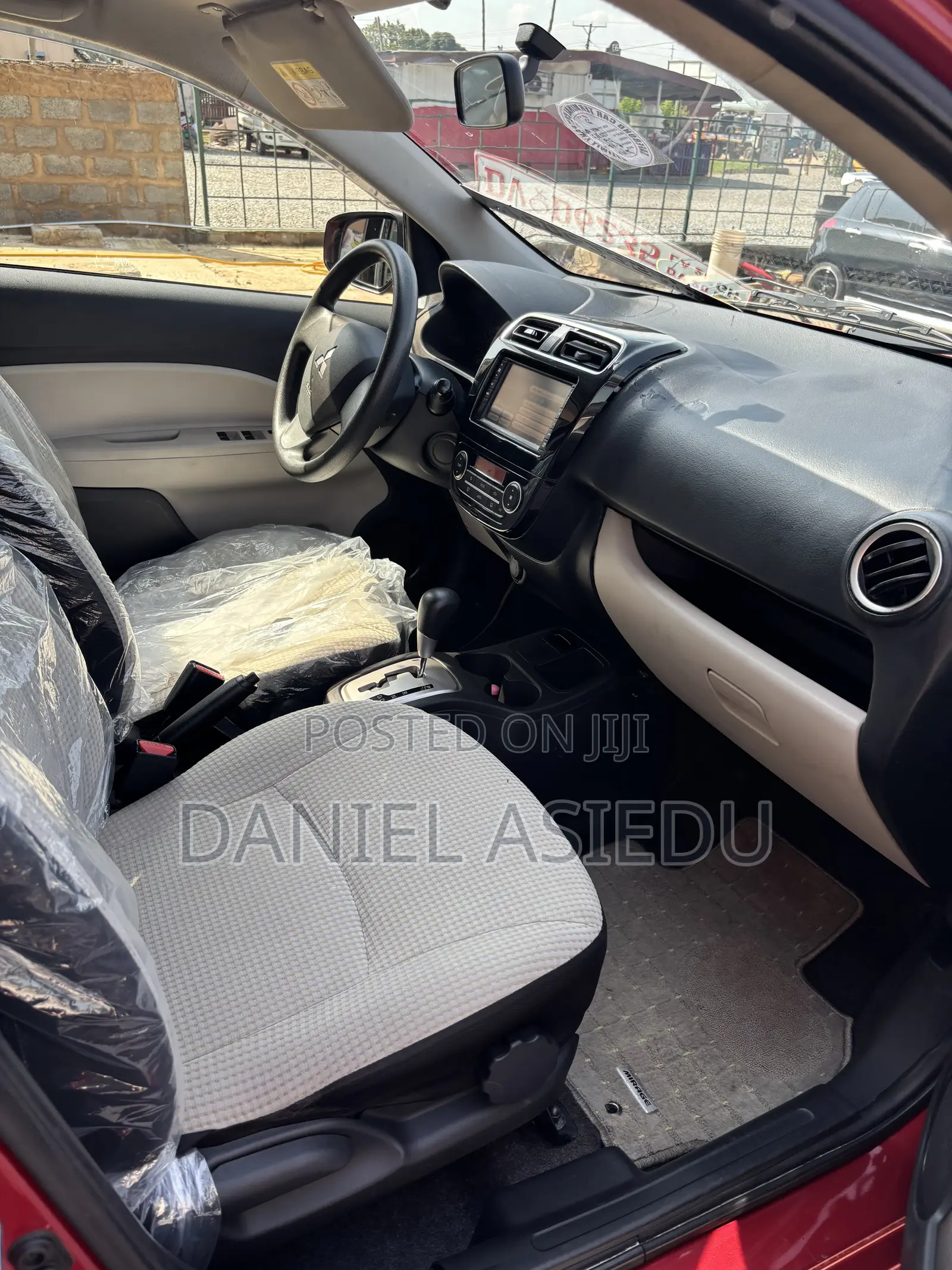 Mitsubishi Mirage 2013 Red