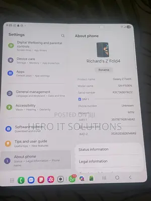 Samsung Galaxy Z Fold4 256 GB Black