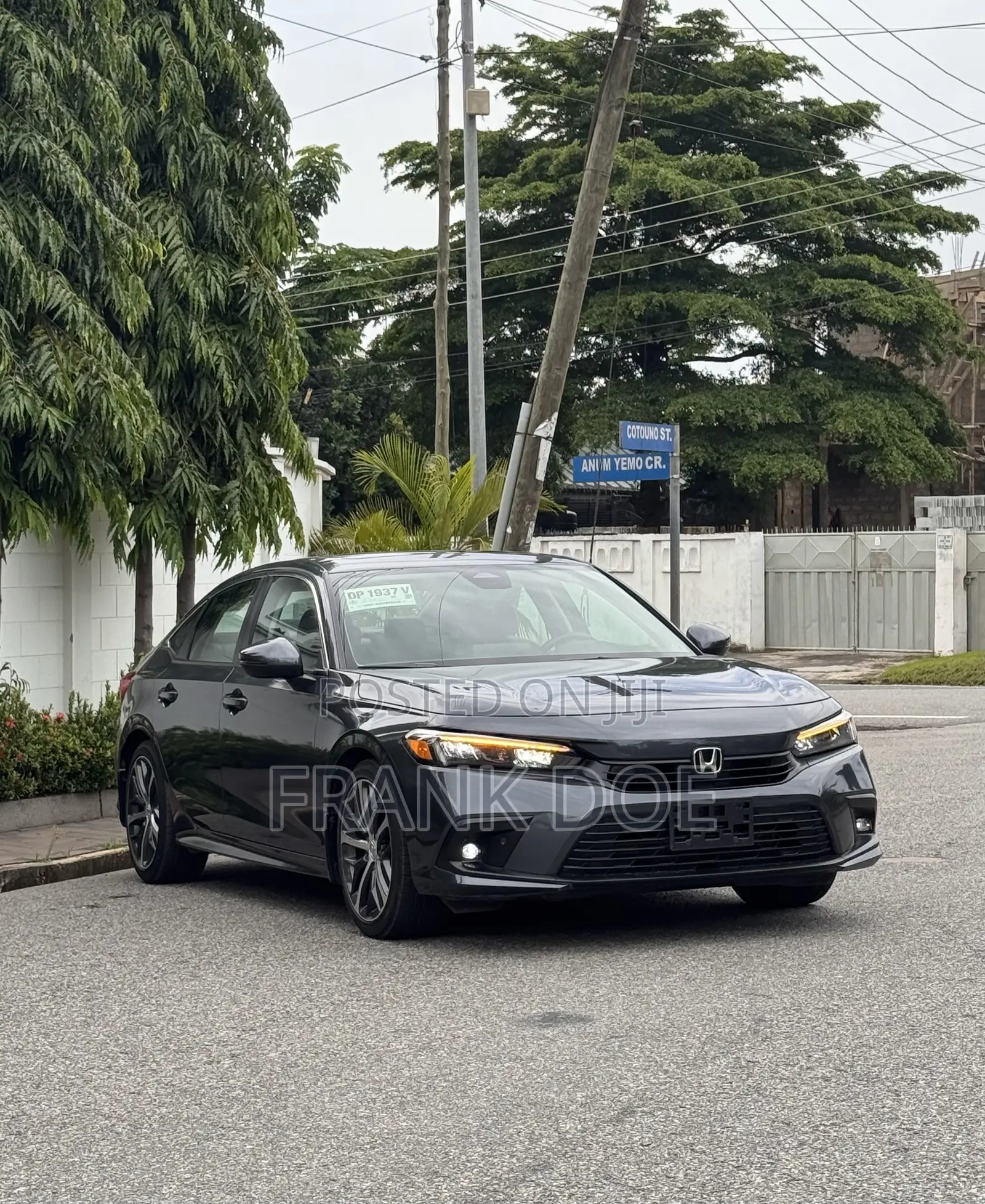 Honda Civic Touring CVT 2024 Gray
