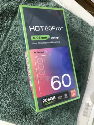 New Infinix Hot 60 Pro+ 256 GB Black