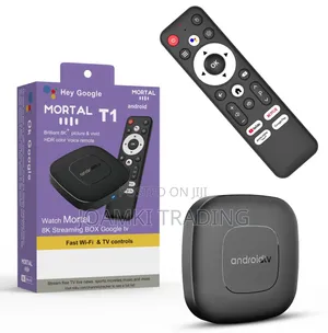 Mortal T1 Android 14 Tv Box, Dual Wifi, Bt.