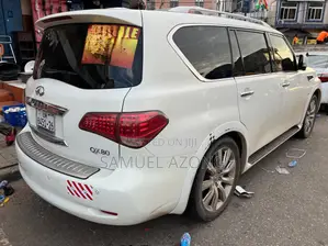 Infiniti QX80 2014 White