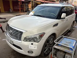 Infiniti QX80 2014 White
