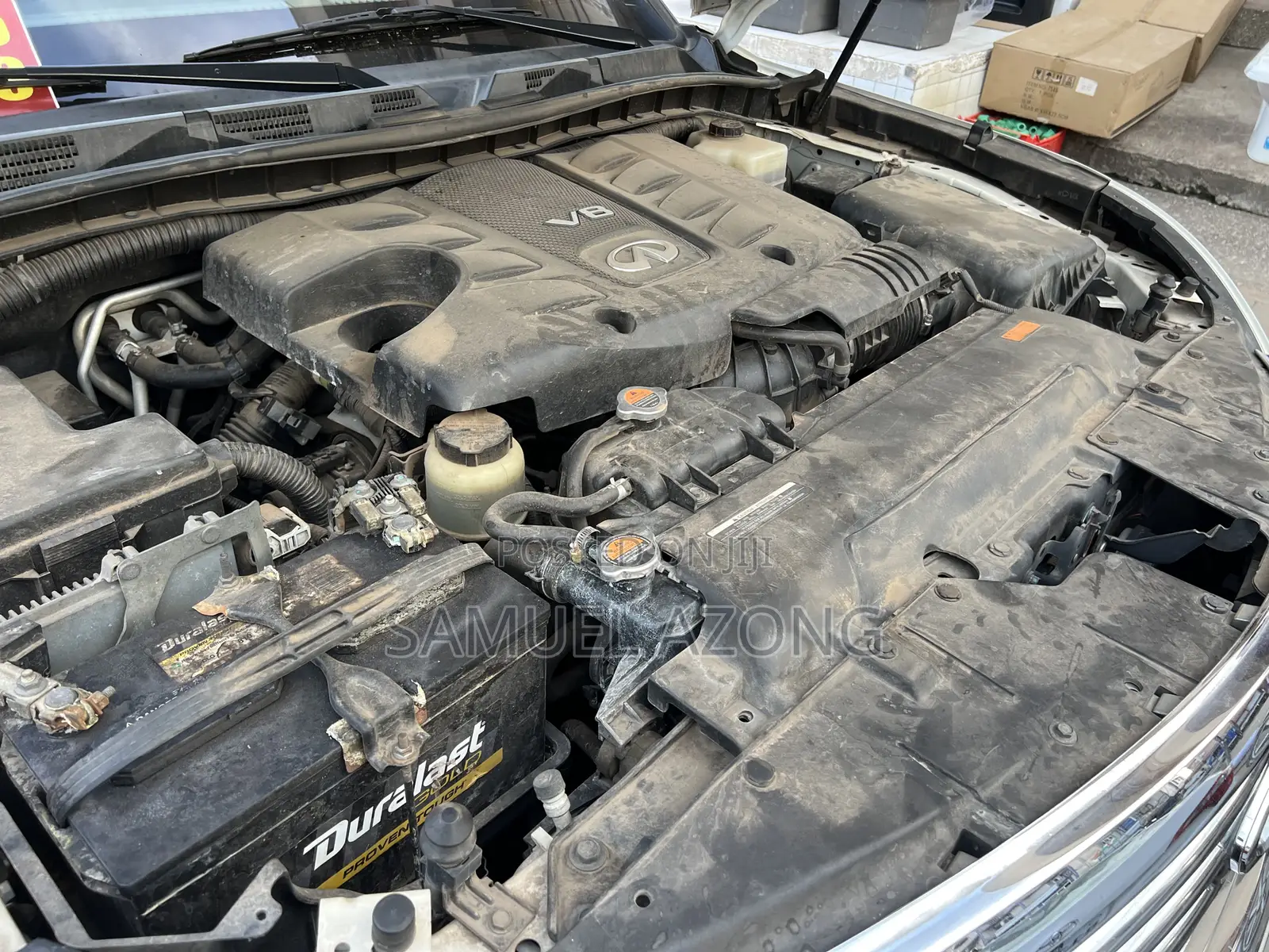 Infiniti QX80 2014 White