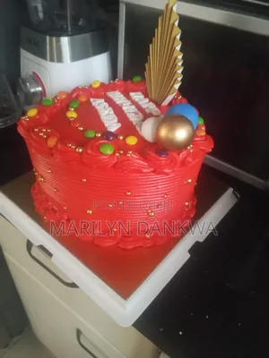 Simple Birthday Cake for Kids and Adults.