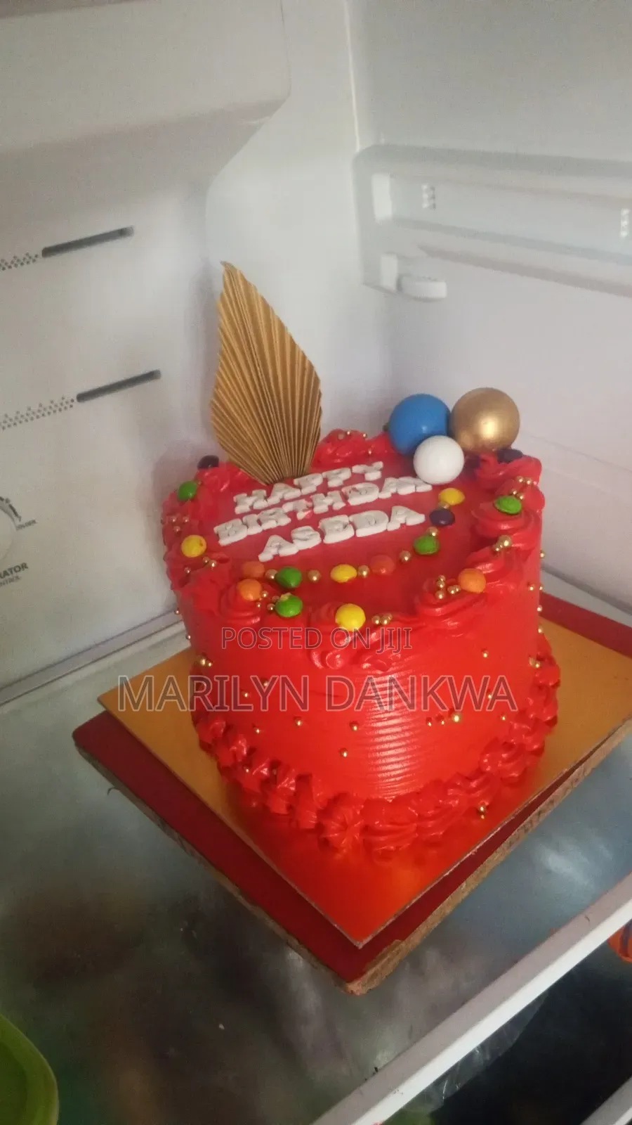Simple Birthday Cake for Kids and Adults.