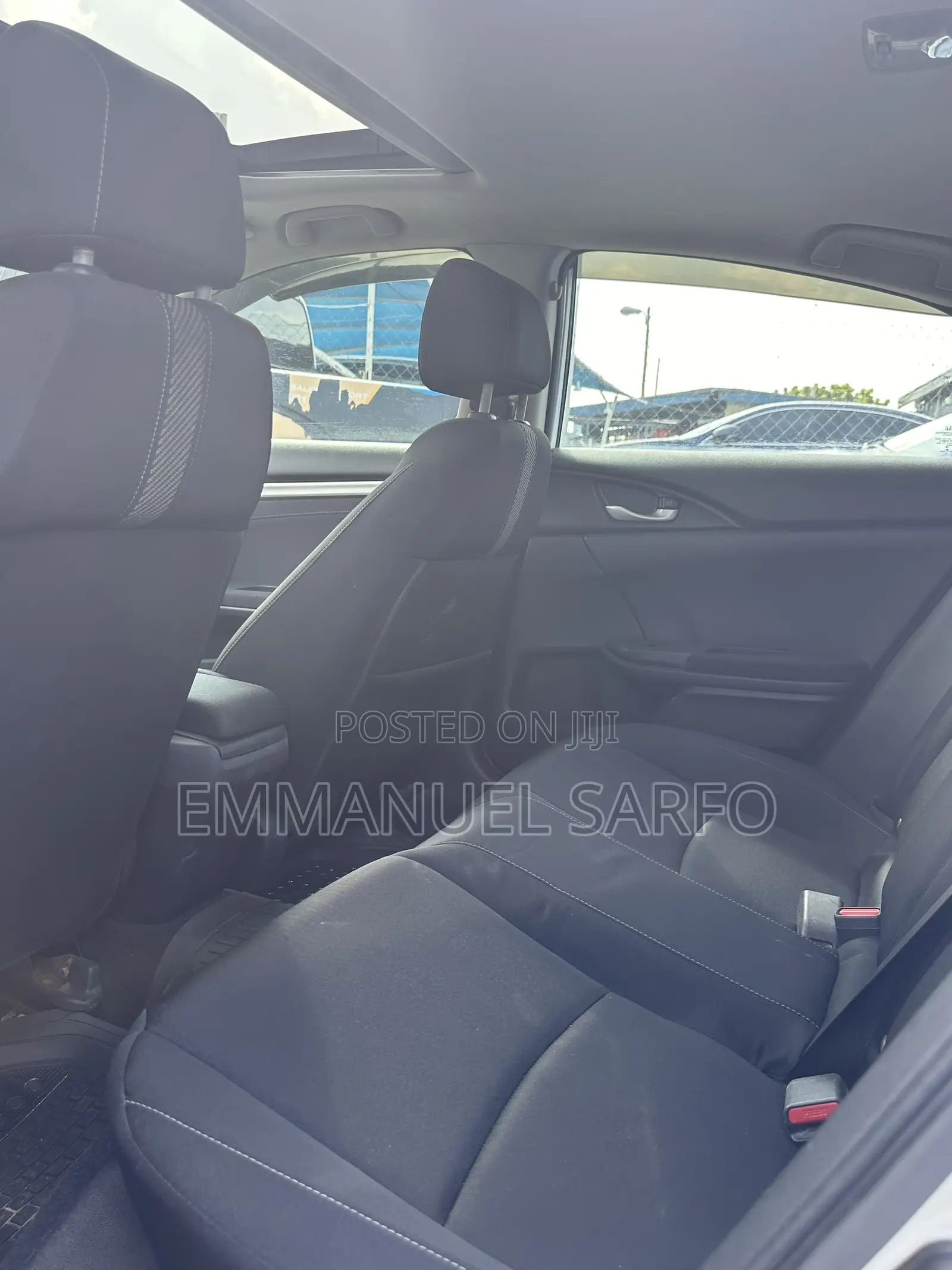 Honda Civic EX 4dr Sedan (2.0L 4cyl) 2017 White