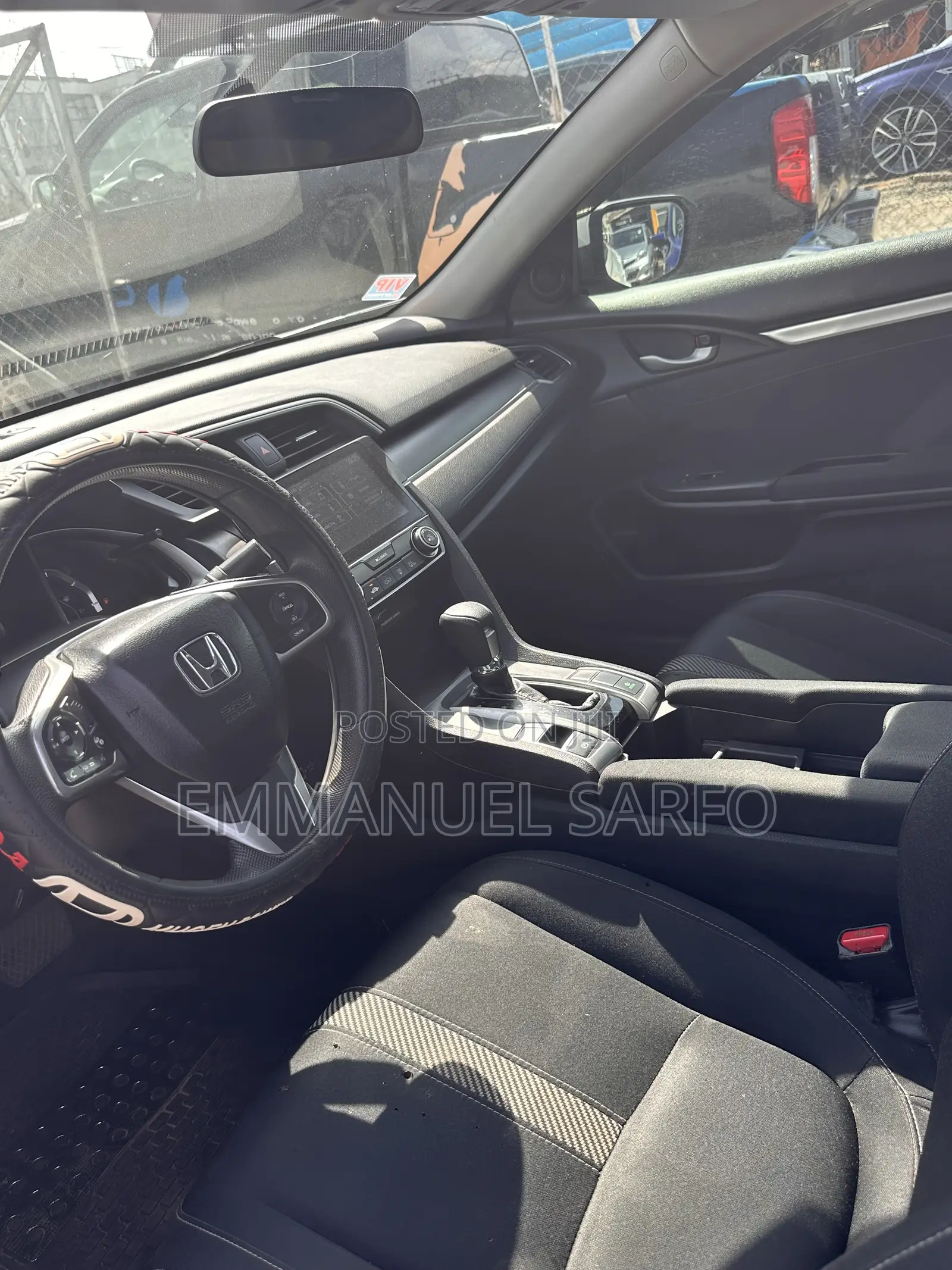 Honda Civic EX 4dr Sedan (2.0L 4cyl) 2017 White