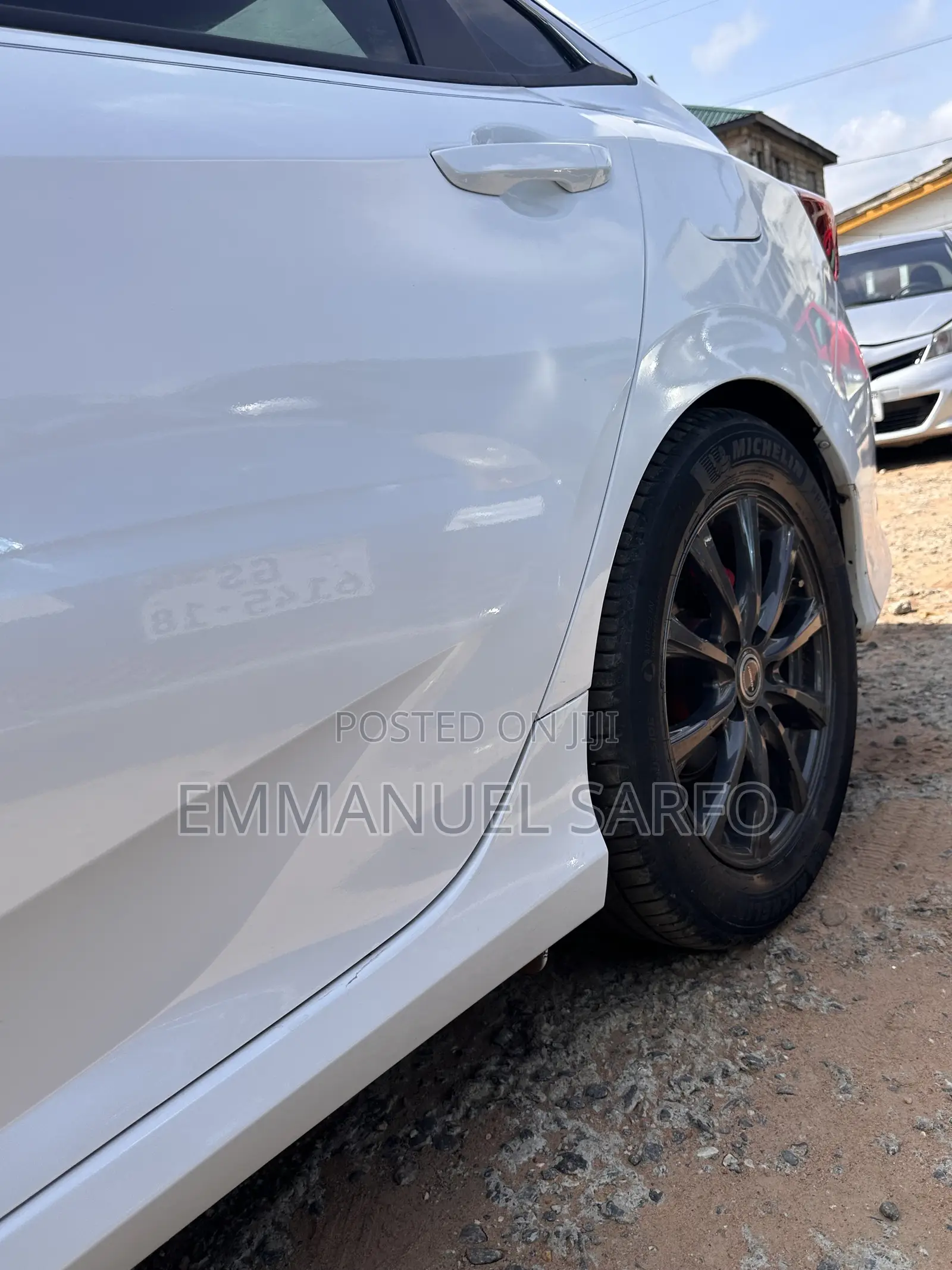 Honda Civic EX 4dr Sedan (2.0L 4cyl) 2017 White