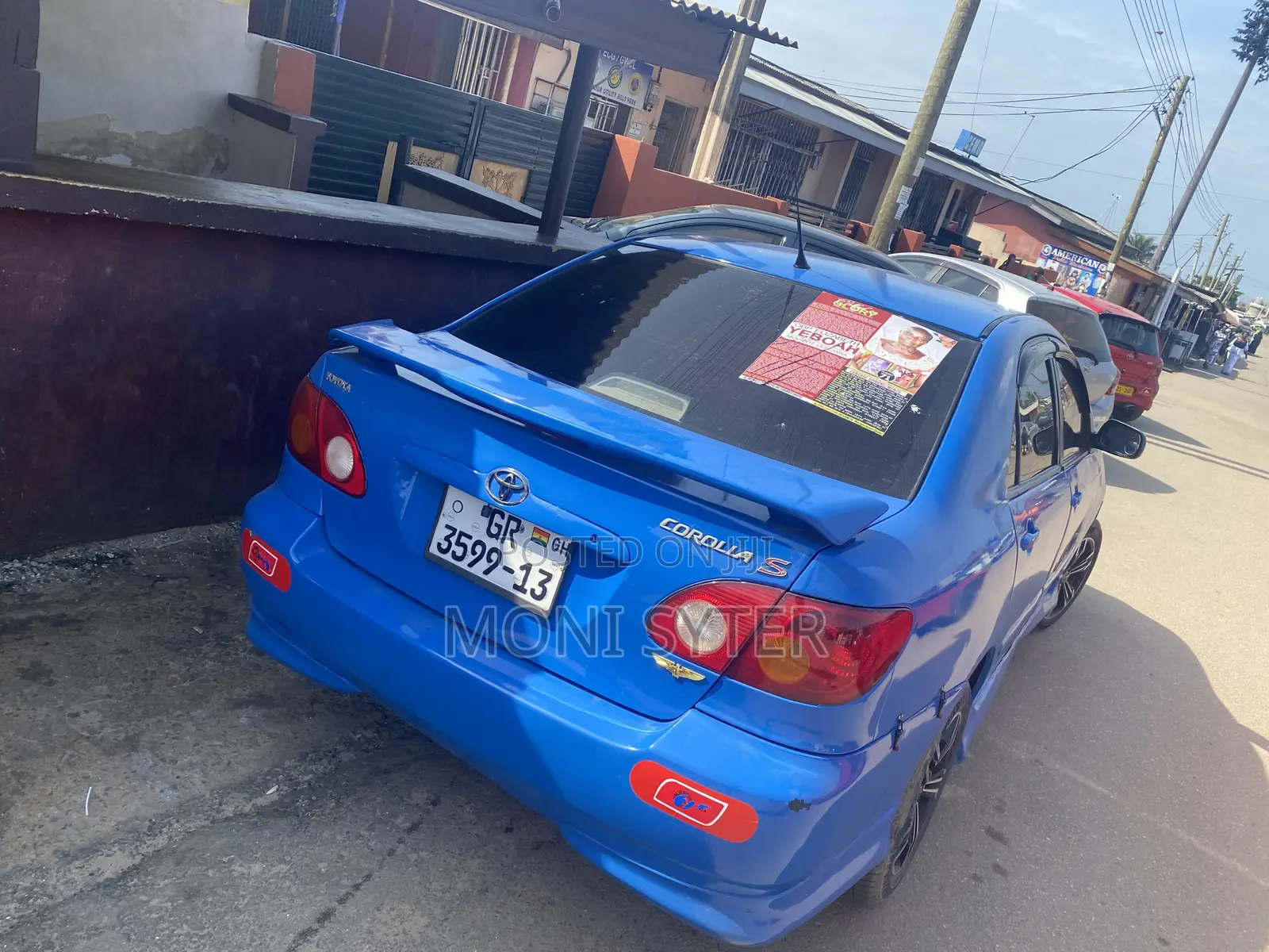 Toyota Corolla S 2007 Blue