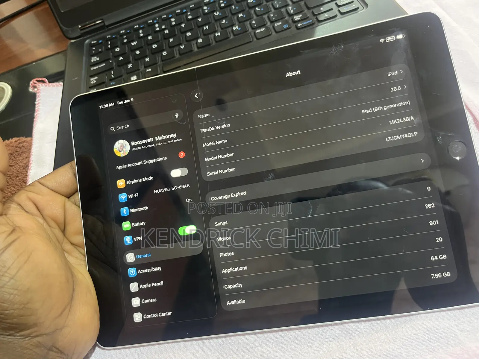 Apple iPad 10.2 (2021) 64 GB White