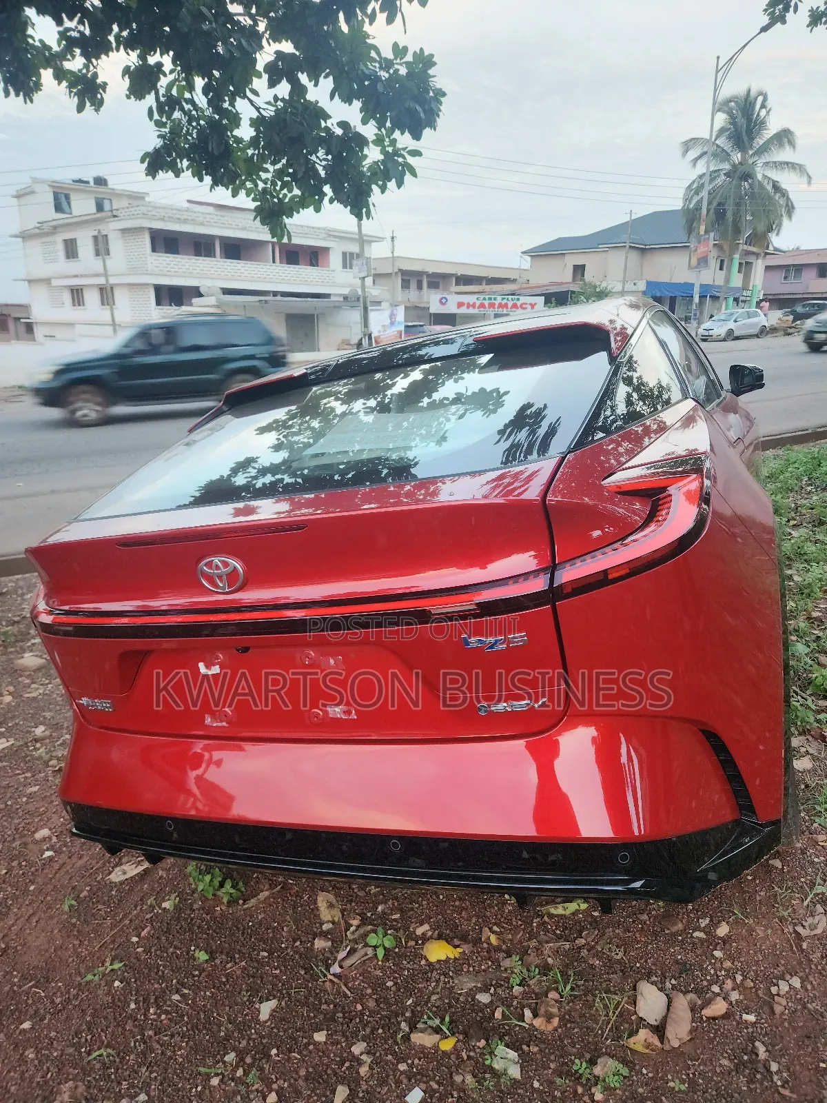 New Toyota bZ4X 2025 Red