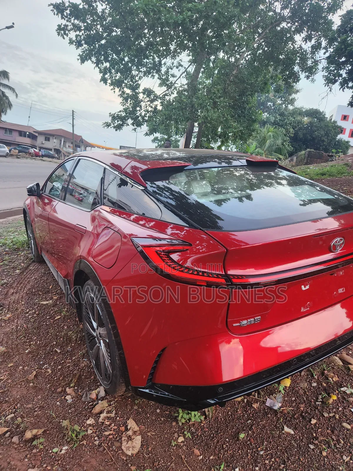 New Toyota bZ4X 2025 Red