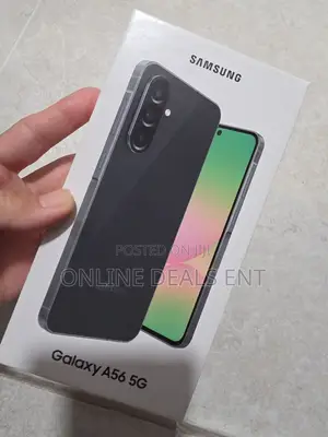New Samsung Galaxy A56 256 GB Black