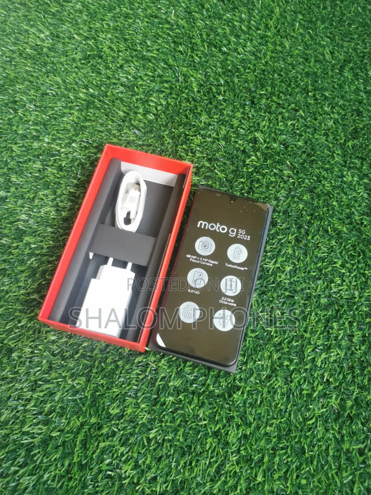 New Motorola Moto G 5G 64 GB Black