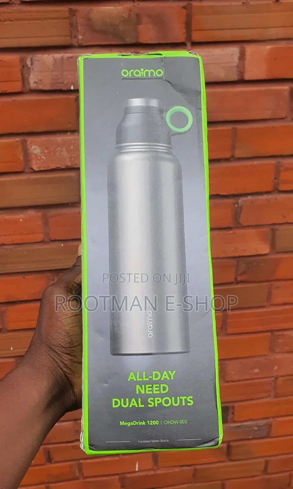 Oraimo Megadrink 1200 Leakproof Portable 1.2l Water Bottle