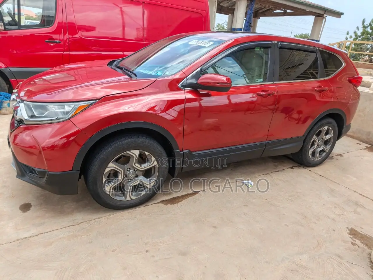 Honda CR-V EX-L AWD 2018 Red