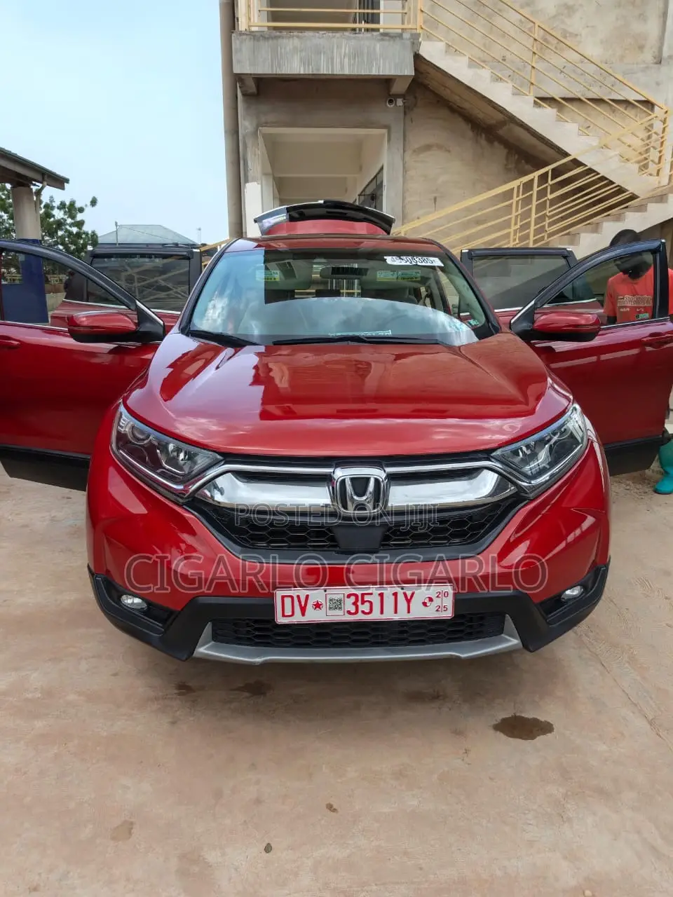 Honda CR-V EX-L AWD 2018 Red