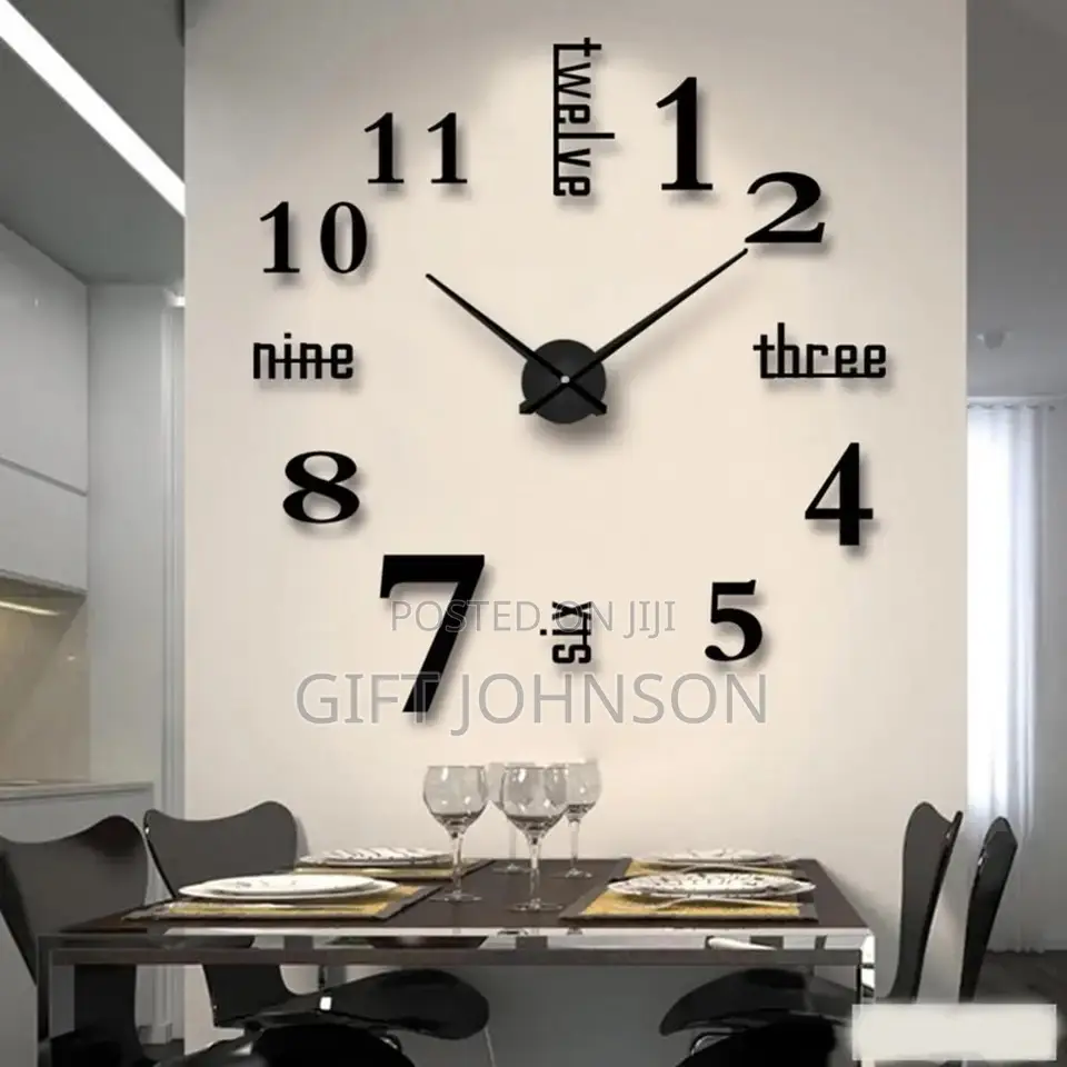 3d Wall Clock