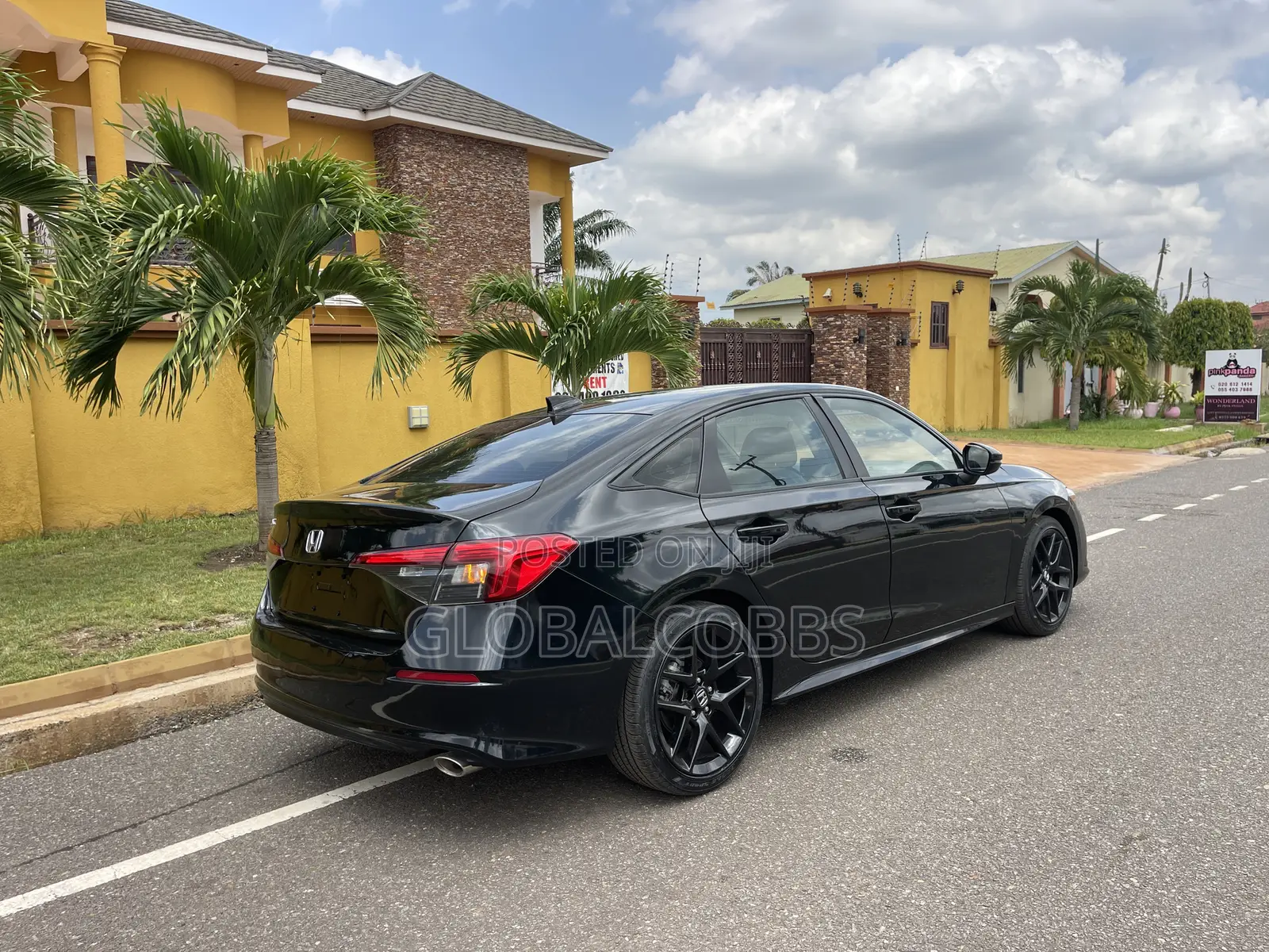 Honda Civic Sport CVT 2024 Black