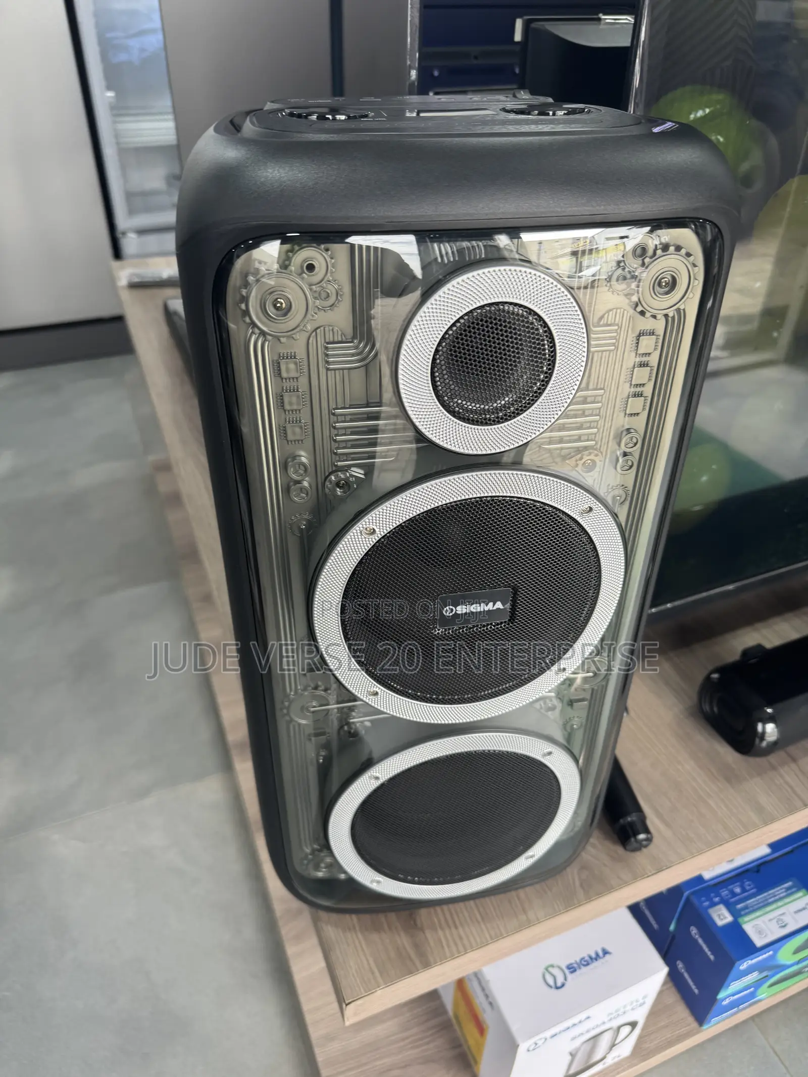 Sigma Party Box Rechargeable Wireless Speaker-400waats