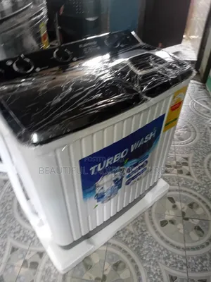 Large Capacity Turbo Wash Machine – Perfect for Family Laundry