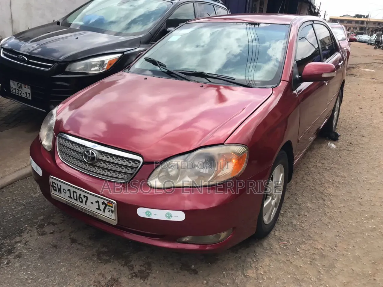 Toyota Corolla LE 2007 Red