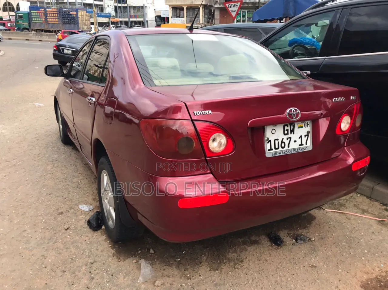 Toyota Corolla LE 2007 Red
