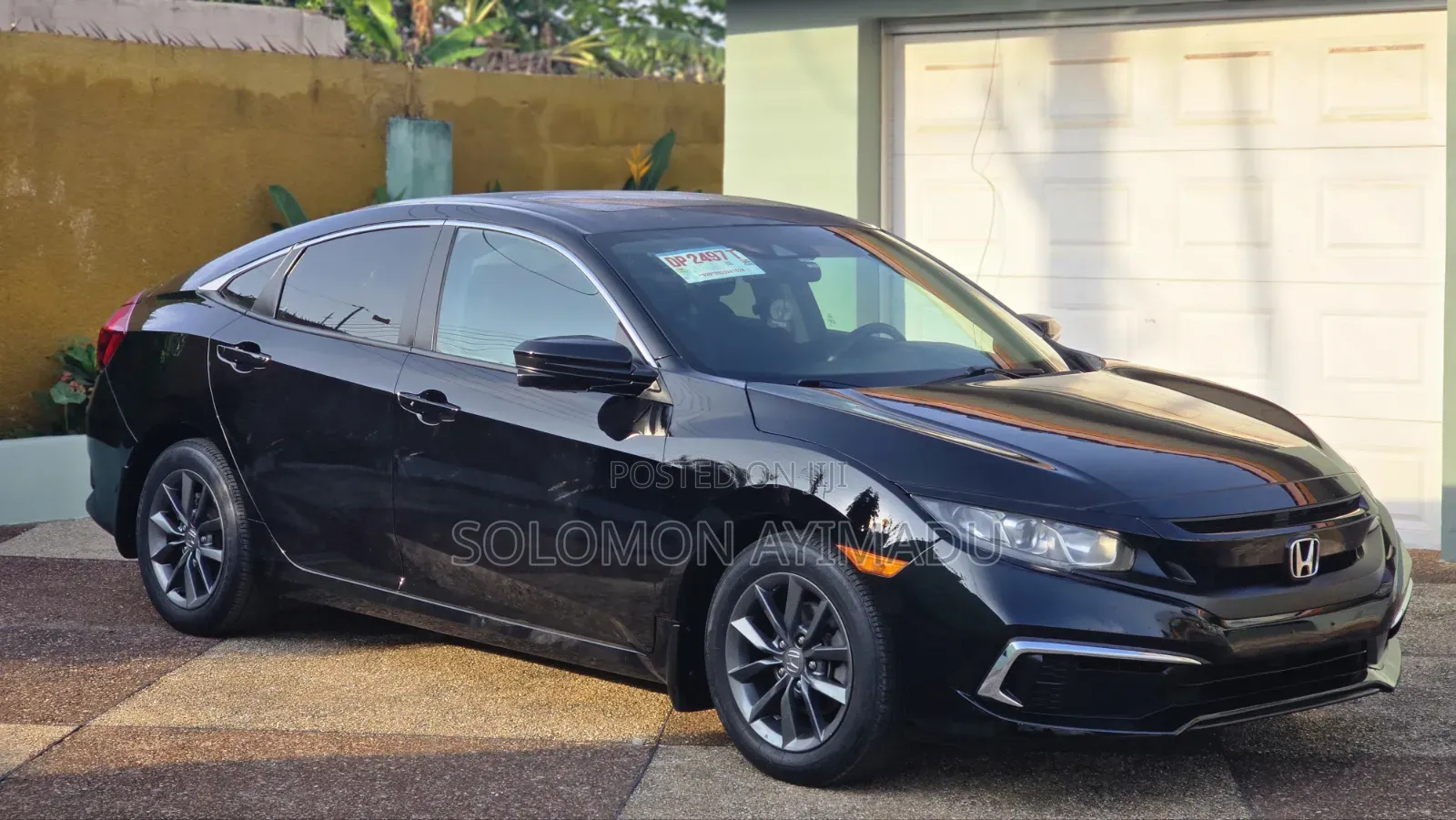 Honda Civic EX 2021 Black