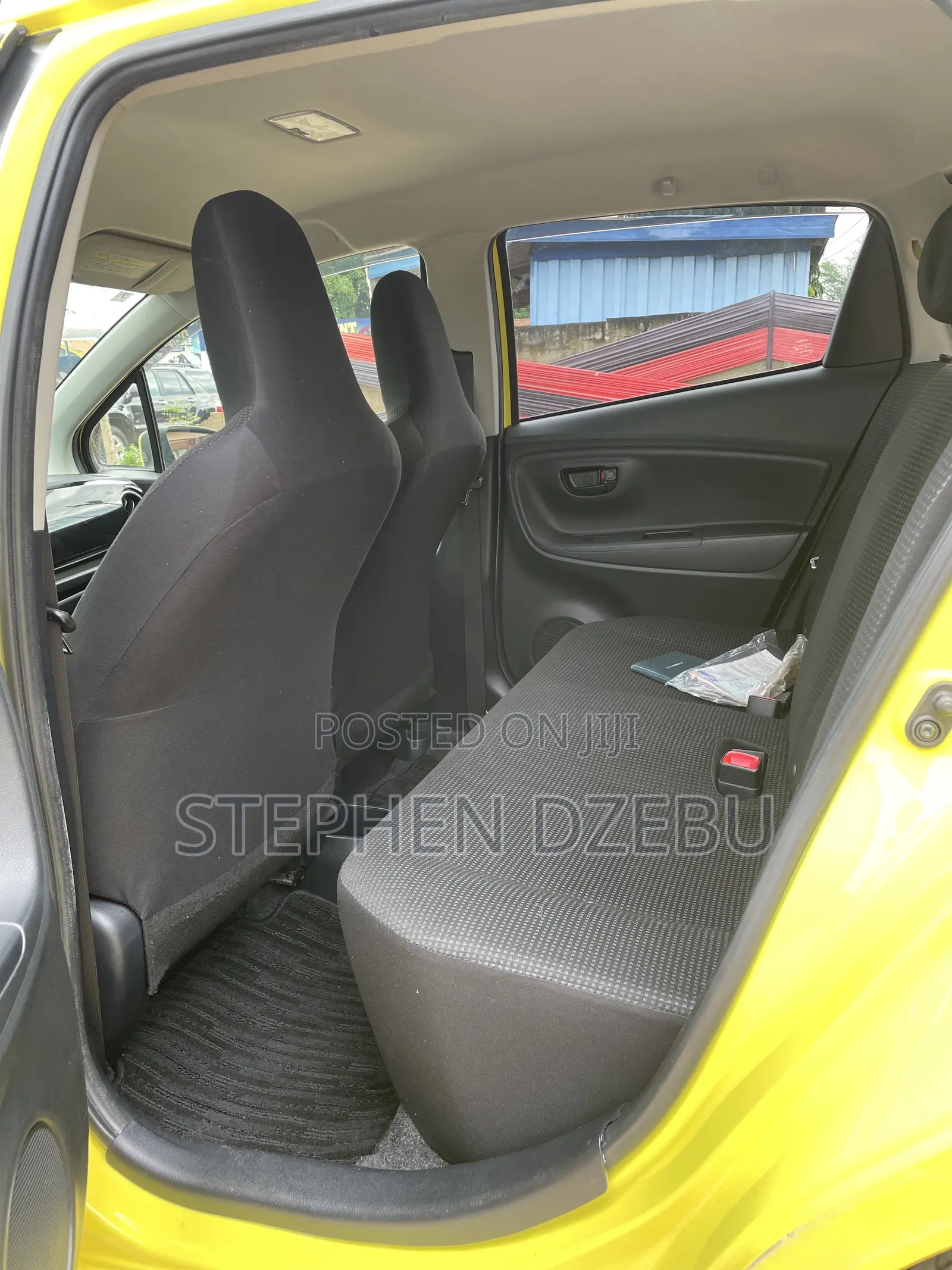 Toyota Vitz 1.3 FWD 5dr 2015 Yellow