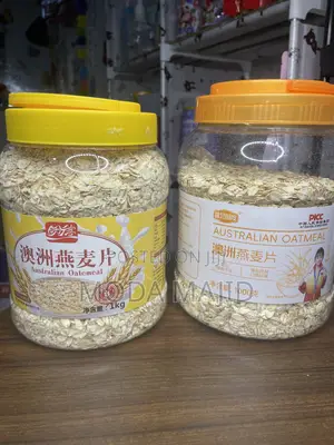 Premium Australian Rolled Oatmeal ( Large 1kg Jar)