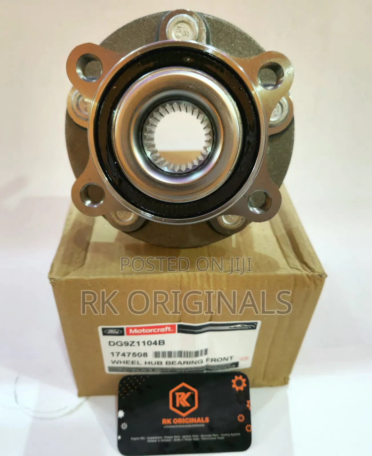 Ford Fusion 2013-2020 Awd Motorcraft Front Wheel Hub Bearing Pair