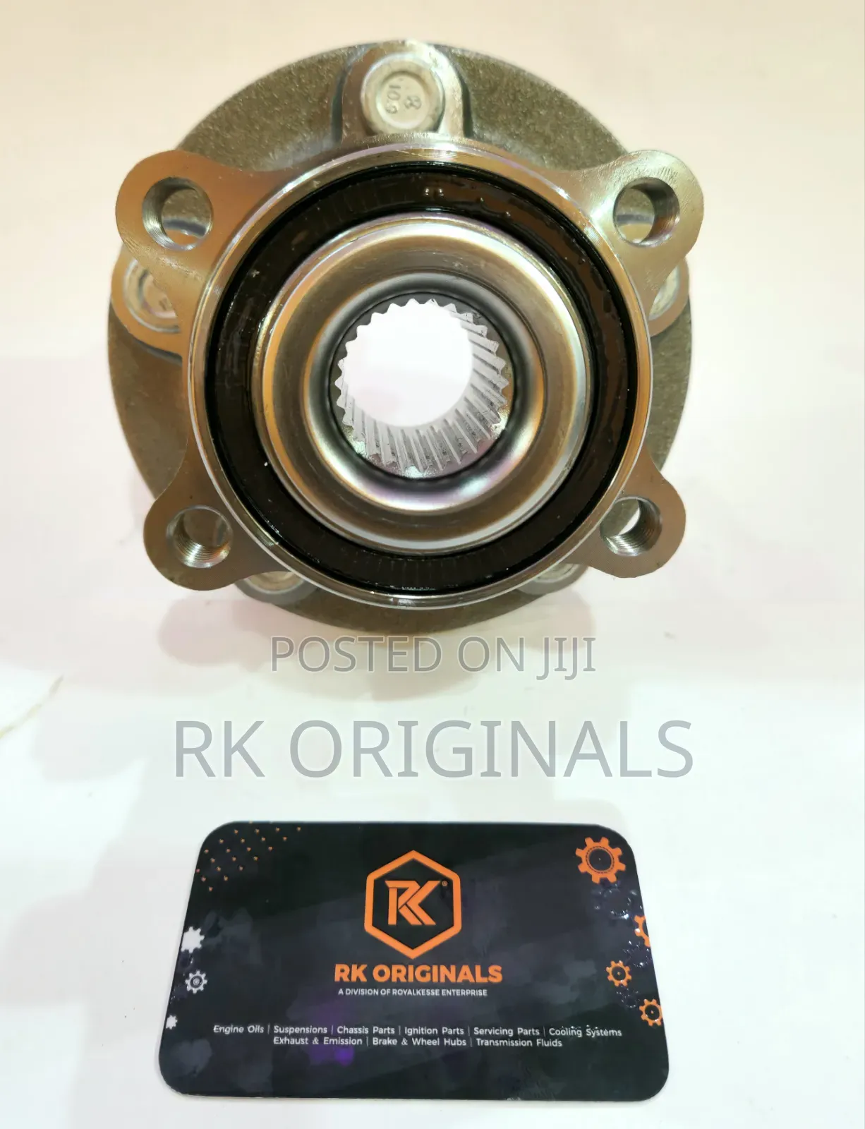 Ford Fusion 2013-2020 Awd Motorcraft Front Wheel Hub Bearing Pair