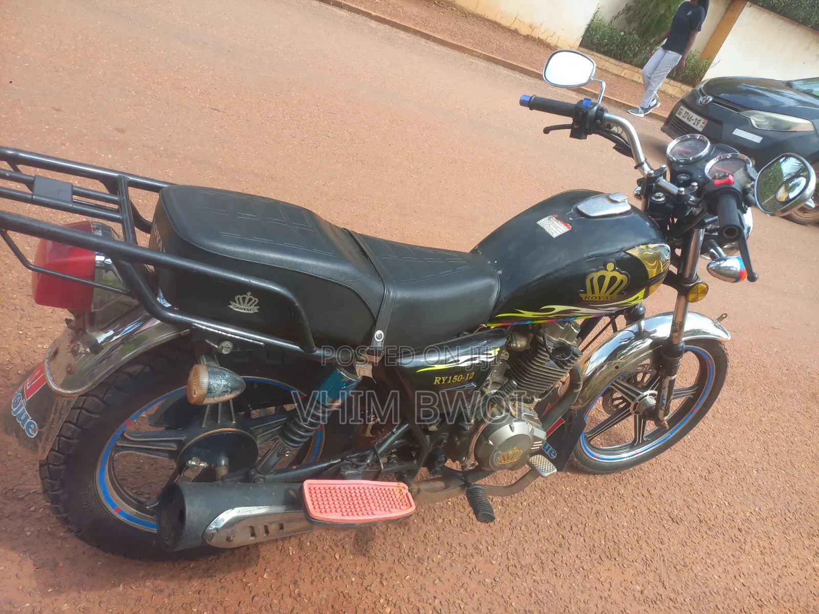 Royal Motorcycle 2024 Black