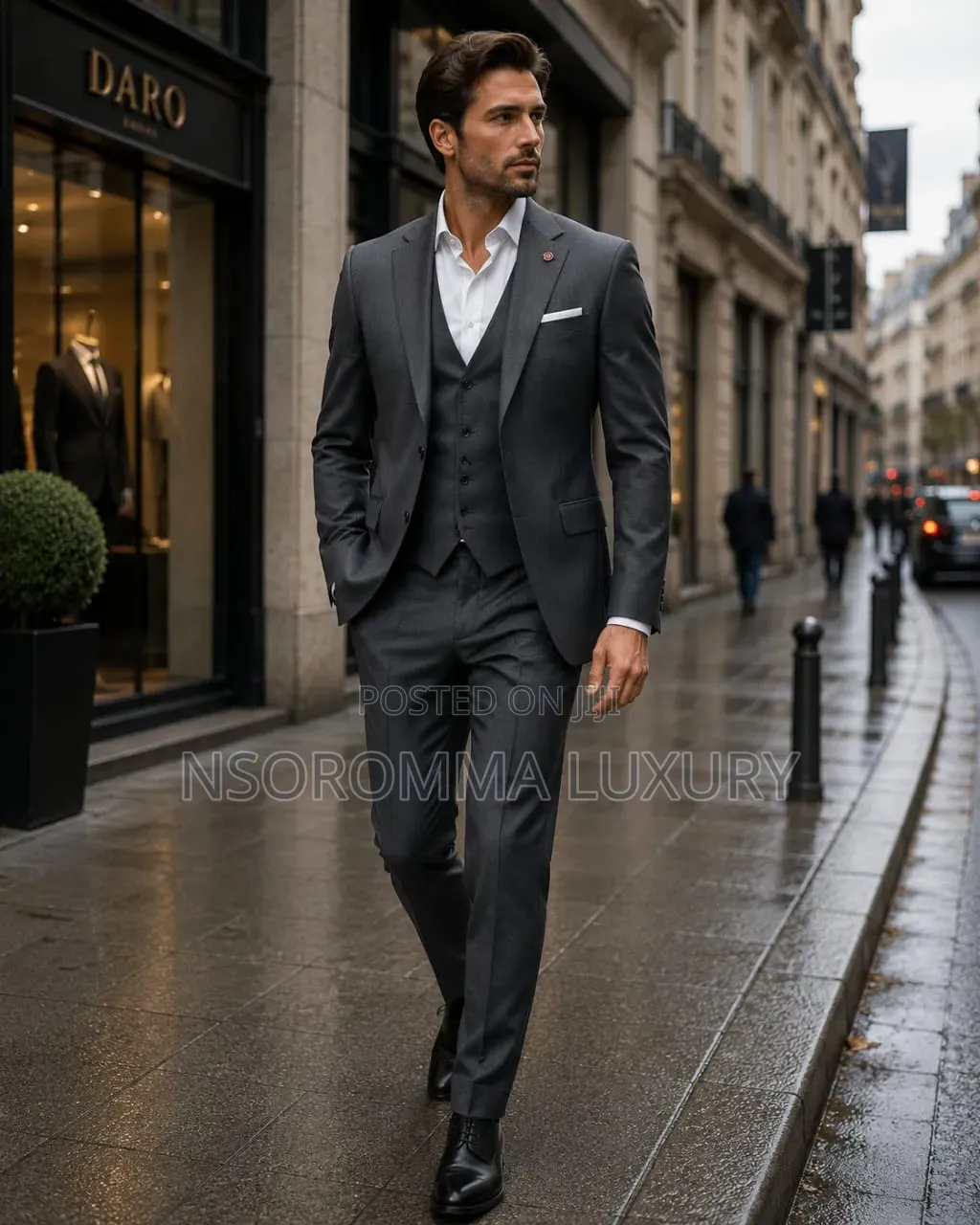 Official 3 Pieces Suit Available in All Sizes
