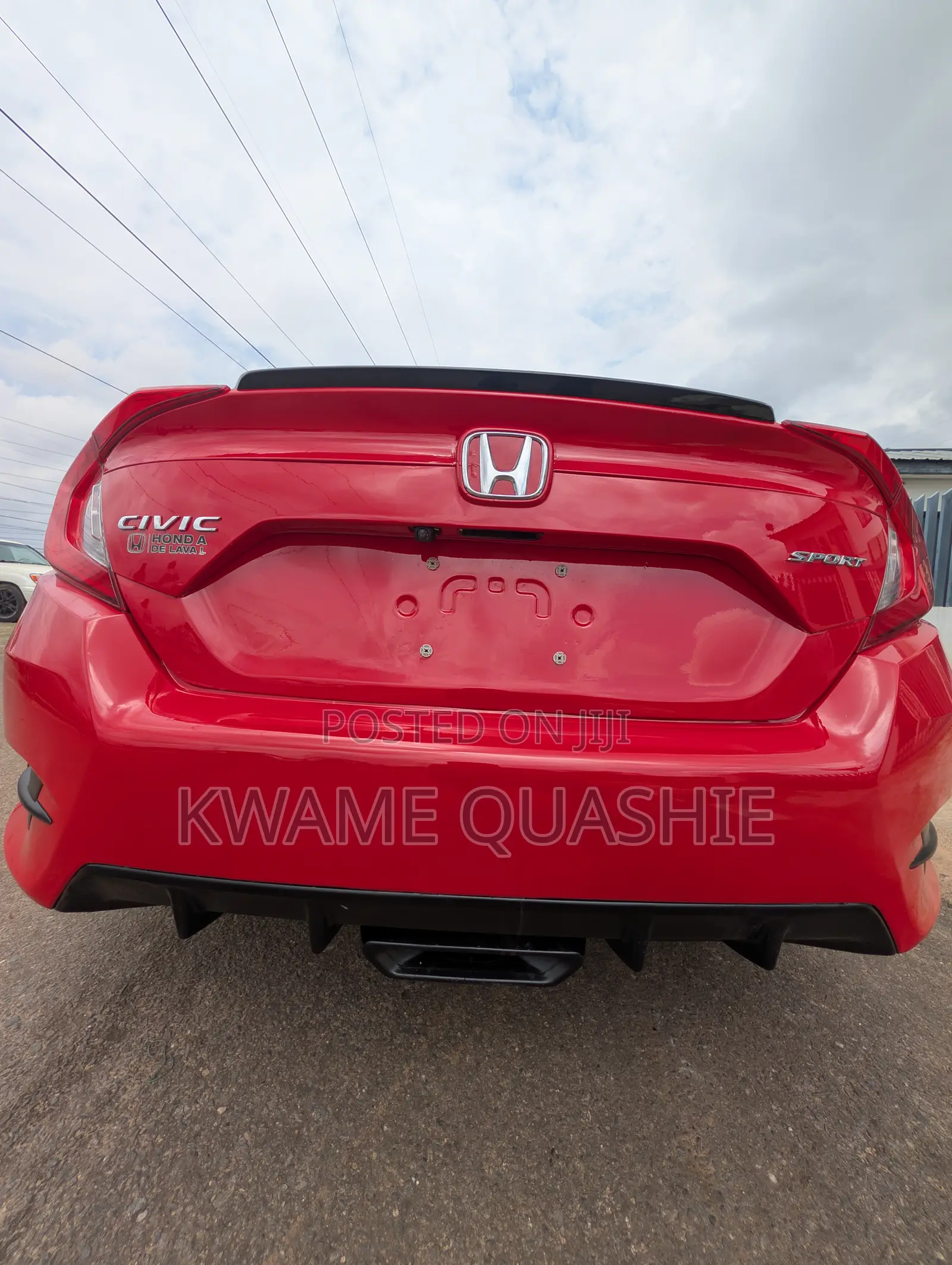 Honda Civic Sport 2021 Red