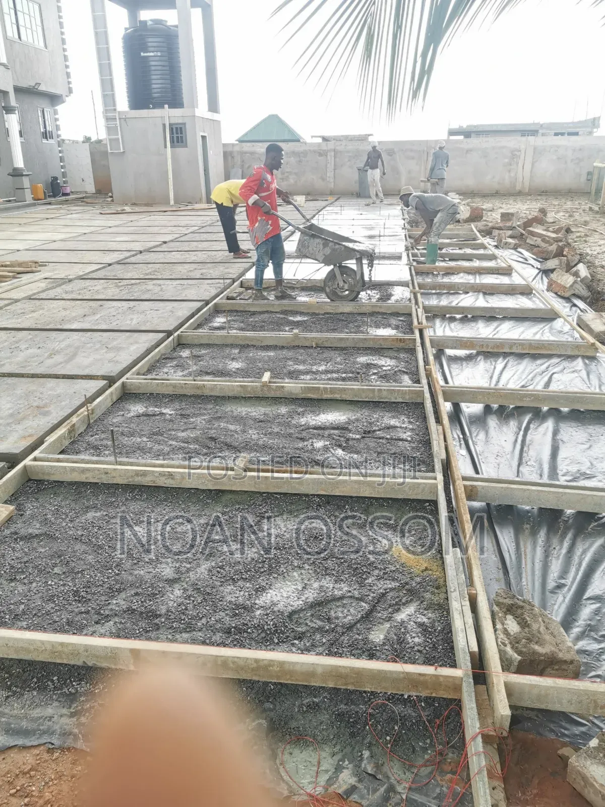 Supplying of Pavement and Laying